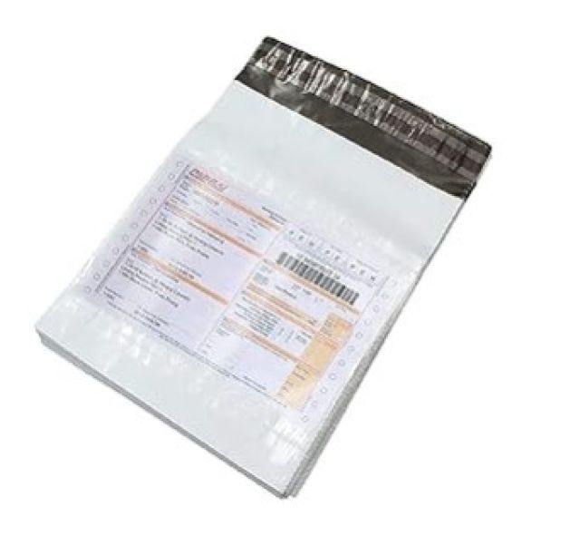 Tamper Proof Plastic Courier Bag POD Pouch 8x12 Inch 60 Micron