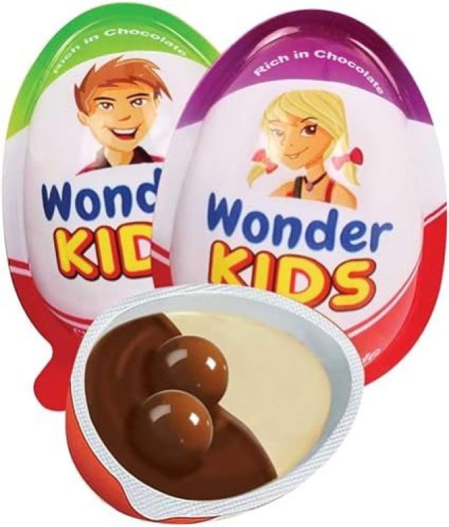 camcall Imported PRAN Chocolate Wonder Kids Box 20gm x 16