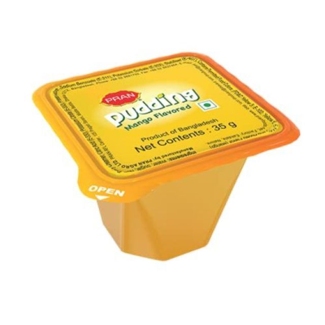 Camcall imported PRAN Pudding Mango Flavored 35gm X 36 Cups = 1260 gm