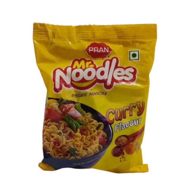 Camcall Imported Pran Mr Noodles Curry Flavor pack of 8