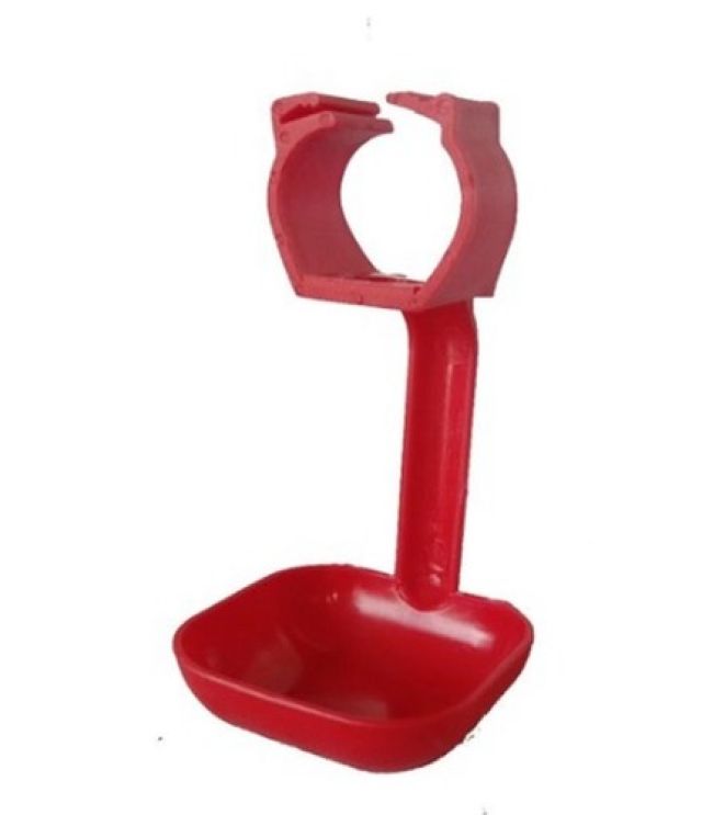 Chicken Cup, Chicken Nipple Drinker Cups Waterer Hanging Cup Drinking Water Tool for Farm Poultry Fountains Waterers Supplies (Pack of 2)