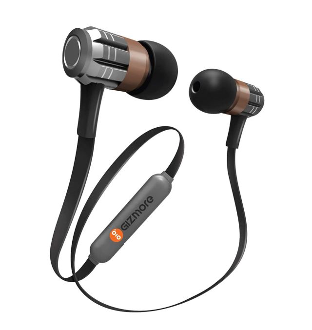 Gizmore Sporty Bluetooth TPU Neckband for Active Life Style with Magnetic Locking Bud