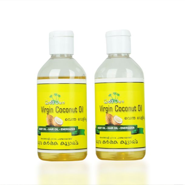 God's Own Virgin Coconut Oil(Hot pressed) 400Ml