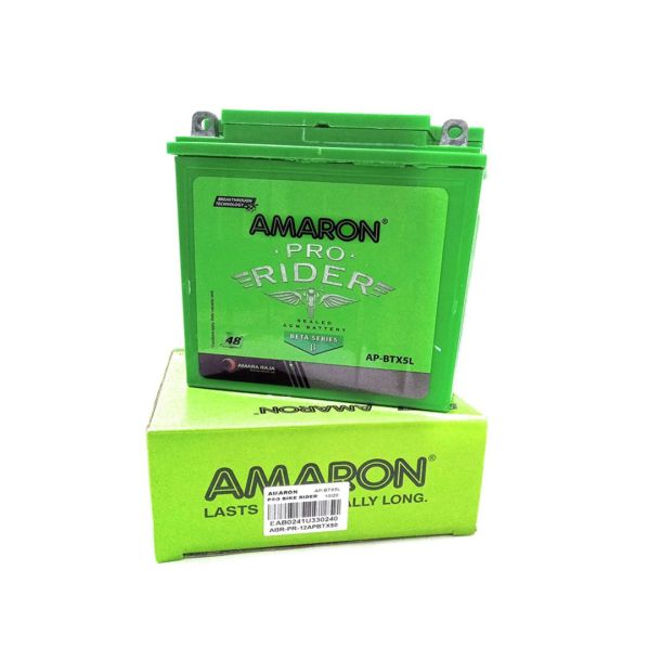AMARON-BIKE BATTERY-AP-BTX 5LB 5 Ah Battery 5 Ah Battery for Bike