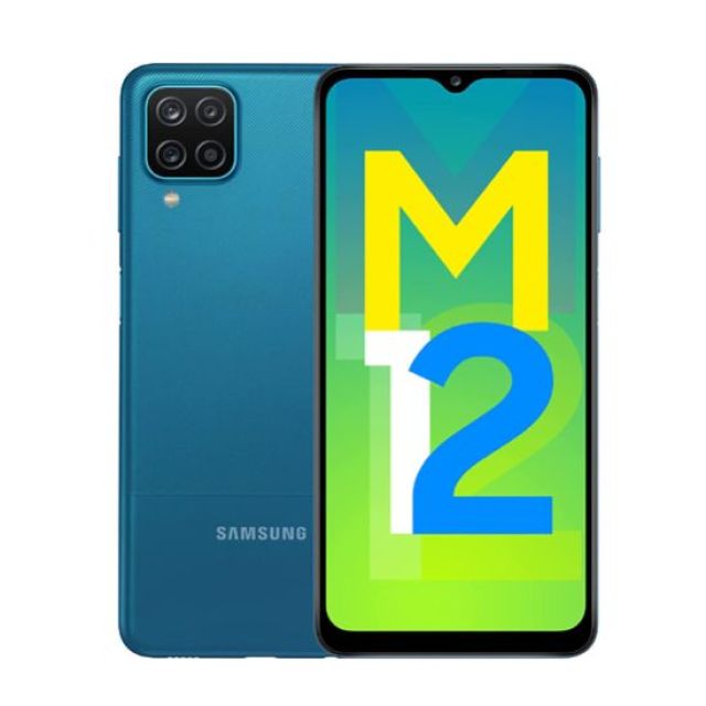 Samsung Galaxy M12 (Blue,6GB RAM, 128GB Storage)