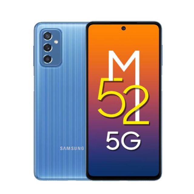 Samsung Galaxy M52 5G (ICY Blue, 6GB RAM, 128GB Storage) Latest Snapdragon 778G 5G | sAMOLED 120Hz Display