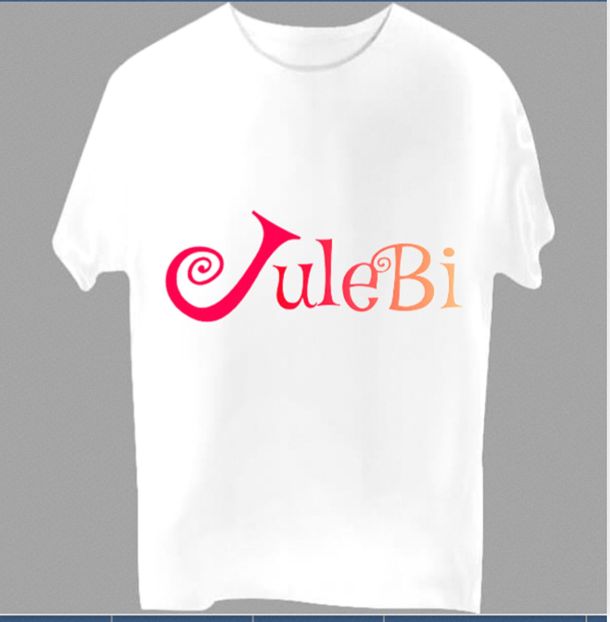 JuleBi Promotional White Polyester Half Sleeve Men's T-Shirt