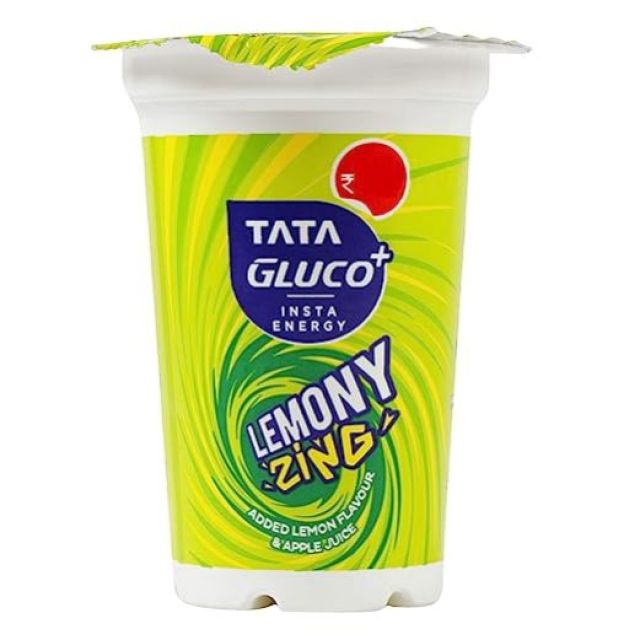 Tata Gluco Plus Insta Energy Drink - 180ml (Lemon Flavour Pack of 6)