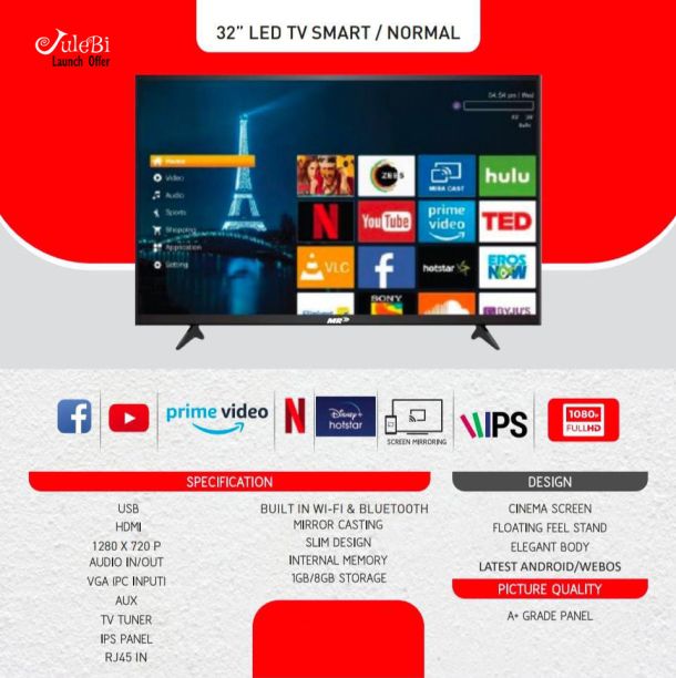 MR 32 Smart Full HD Ready Android LED Television