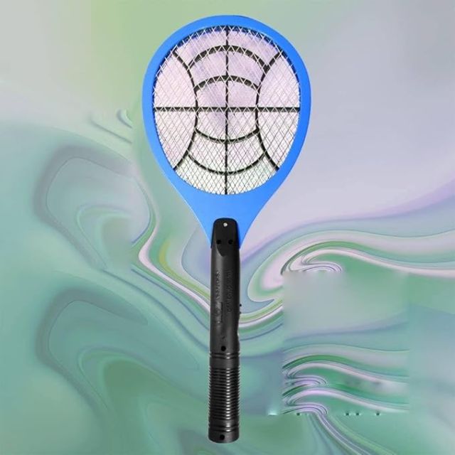 Stark Mosquito Racket Electric Insect Handheld Fly Swatter Rechargeable 400mAh Battery Bugs Trap Bat