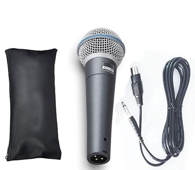 BETA 58A is a high-output supercardioid dynamic vocal microphone