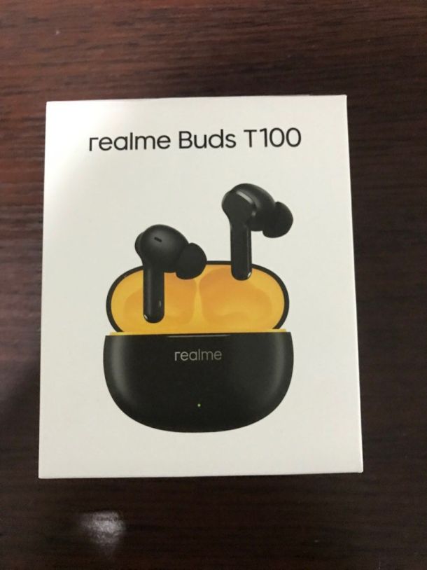 Realme Buds T110 with AI ENC for calls, upto 38 hours of Playback and Fast Charging Bluetooth Headset  (Jazz Blue, True Wireless)