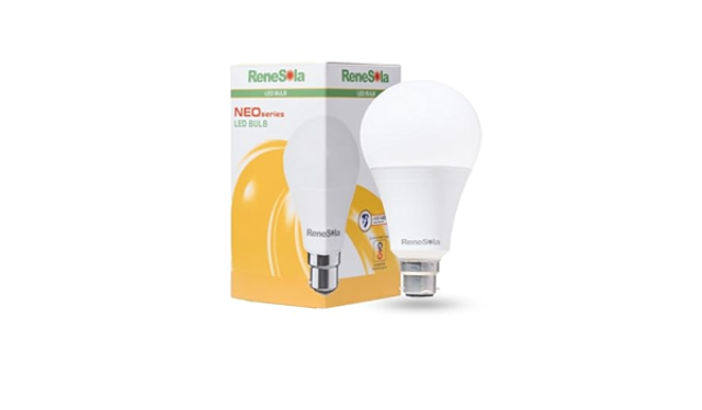 Renesola 9 W Round B22 LED Bulb