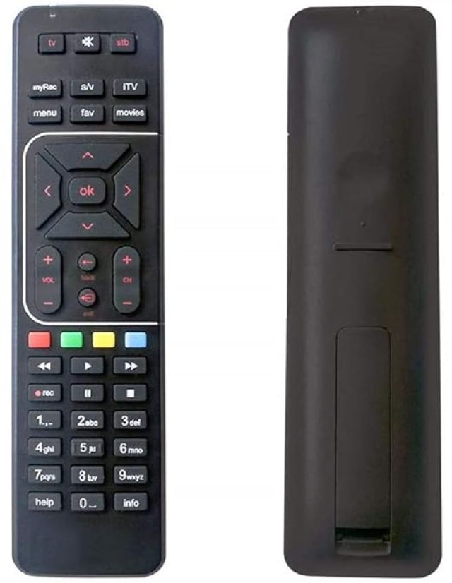 Airtel DigitalTV DTH Television, Setup Box Remote Compatible for SD and HD Recording