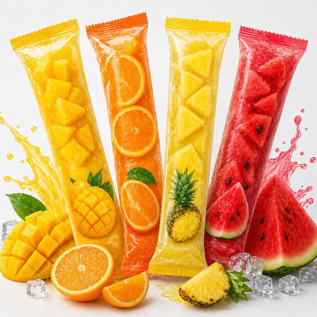Ice Candy- Sour and Spicy Ice Candy With Real Fruit Pieces - Sip Up
