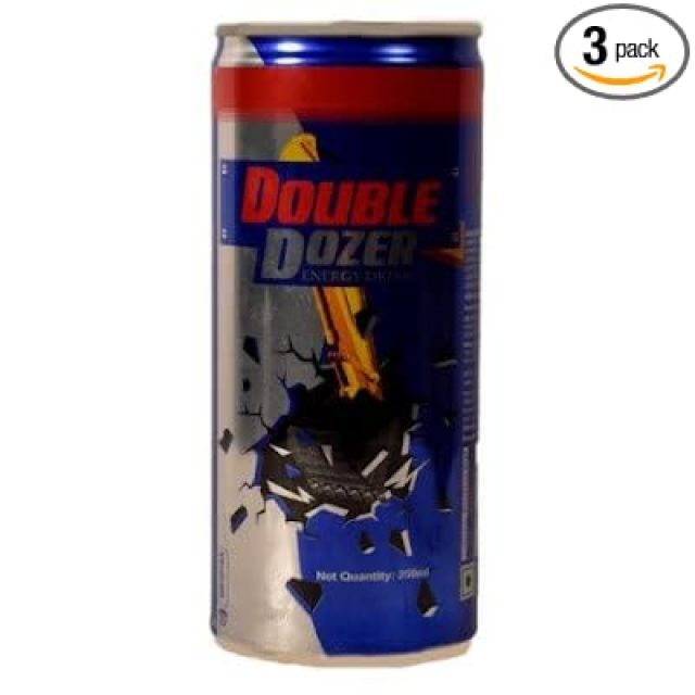 CAMCALL Original Flavor Pran Double Dozer Enery Drink Double Charged Energy Drink 3X250 Ml, Unflavored