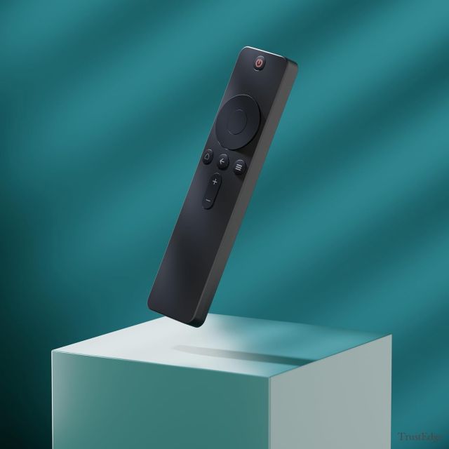 Mi-Tv Remote Original Compatible with 4A 32 Inch and 43 Smart LED Television Replacement Control Featuring Easy Button Layout Quick Access Keys Smooth Navigation Black